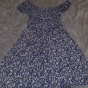 Smocked floral dress